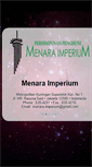 Mobile Screenshot of menara-imperium.com